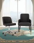 Customer Chair W025 + Technician Chair T011 - New Star Salon Furniture