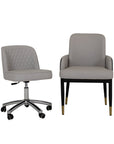 Customer Chair W025 + Technician Chair T011 - New Star Salon Furniture