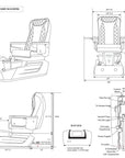 Ever Spa - Cream Tub - New Star Salon Furniture