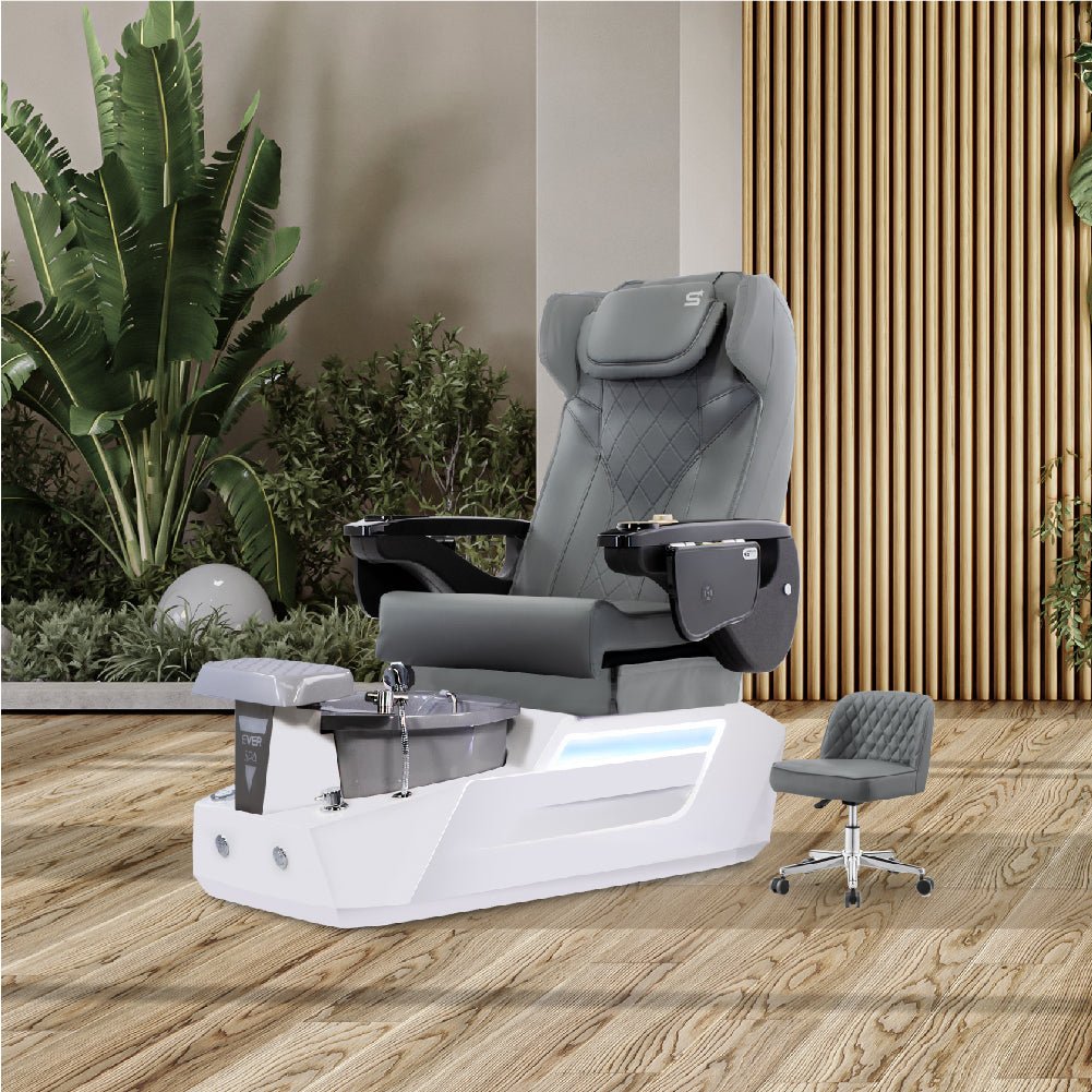 Ever Spa - White Tub - New Star Salon Furniture