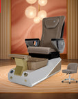 Harmony - White/Gold Tub - New Star Spa & Furniture Corp.