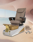 Harmony (Special Order) - Warm Gray/Gold Tub - New Star Spa & Furniture Corp.