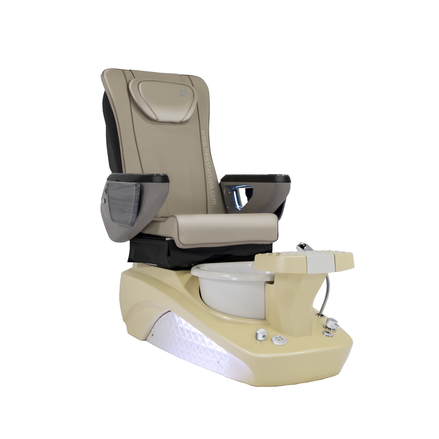 Glow Spa - White/Cream Tub - New Star Spa & Furniture Corp.