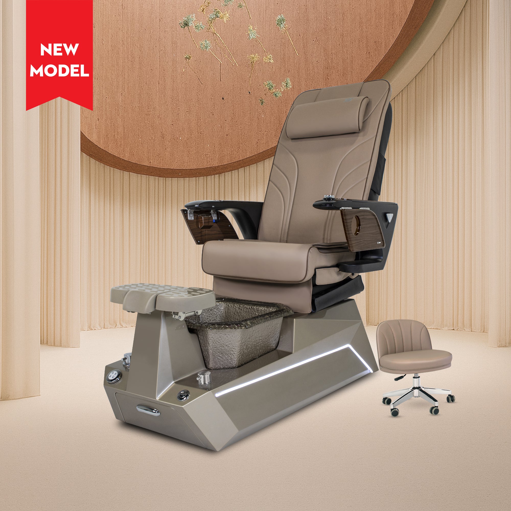 Aurelius - Oyster Gray Tub - New Star Spa & Furniture Corp.