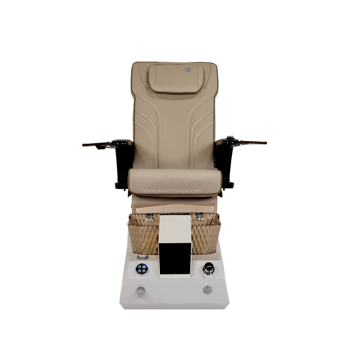 Harmony - Warm Gray/Gold Tub - New Star Spa &amp; Furniture Corp.