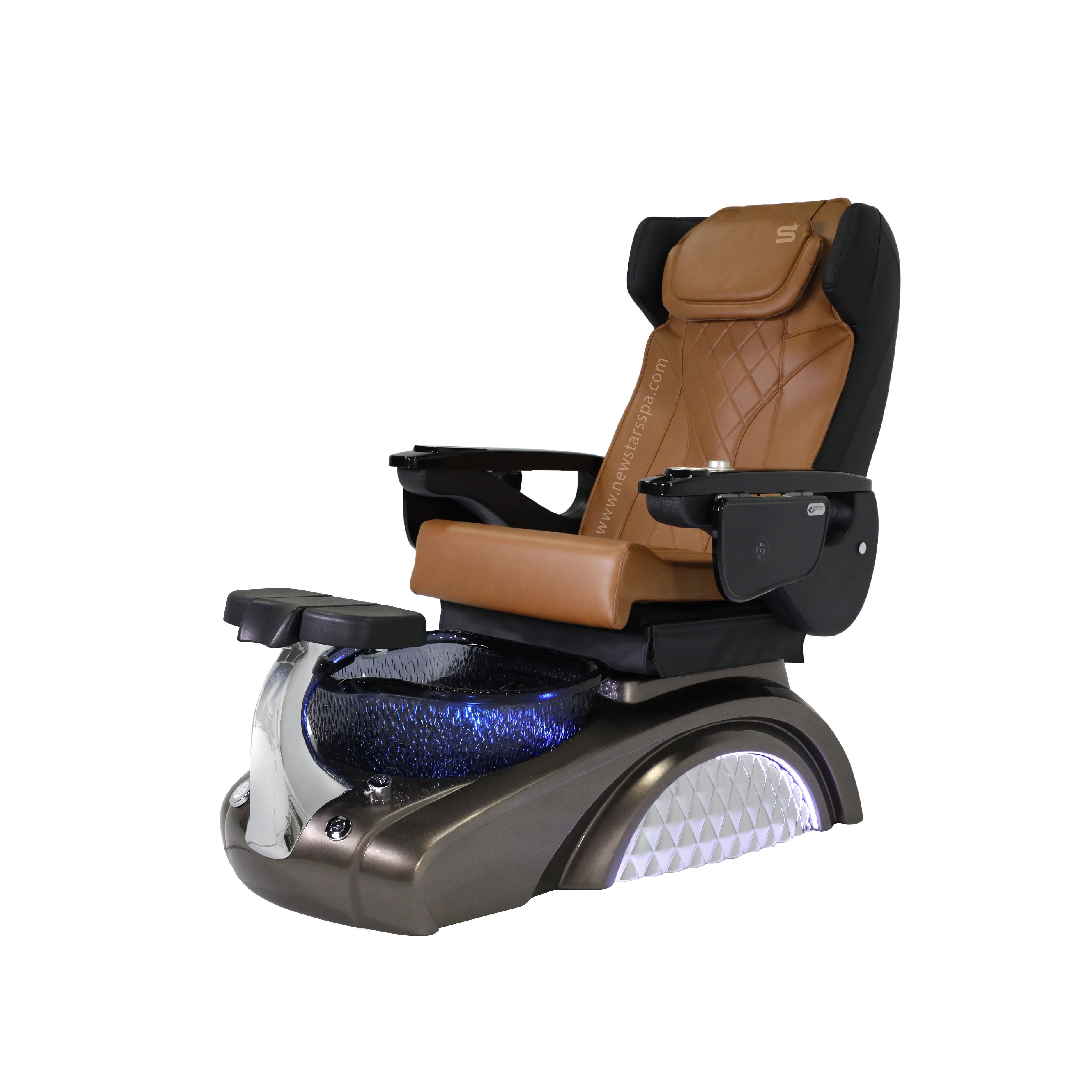 Glory Spa Metallic Mocha Tub New Star Spa Furniture Corp