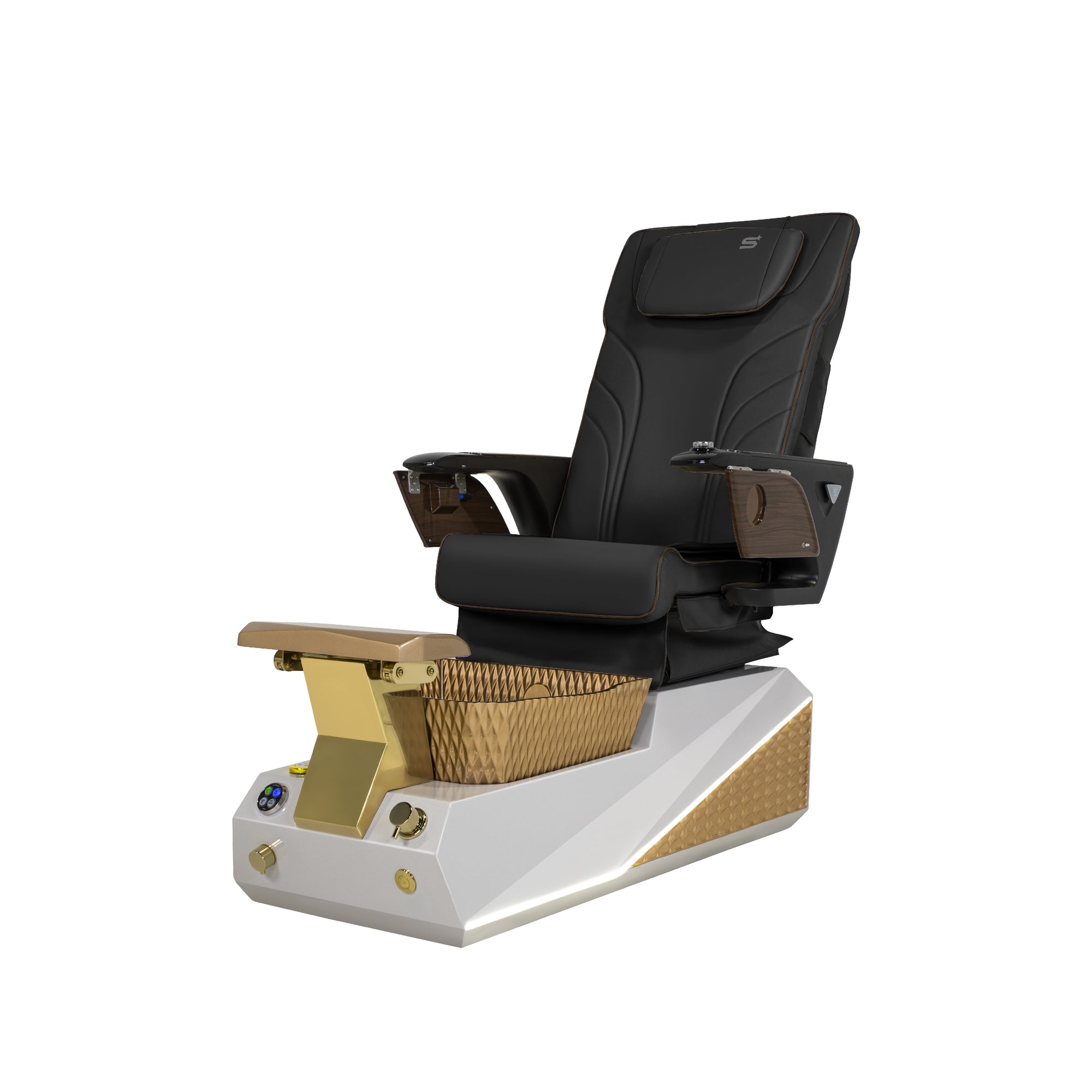 Harmony - White/Gold Tub - New Star Spa & Furniture Corp.