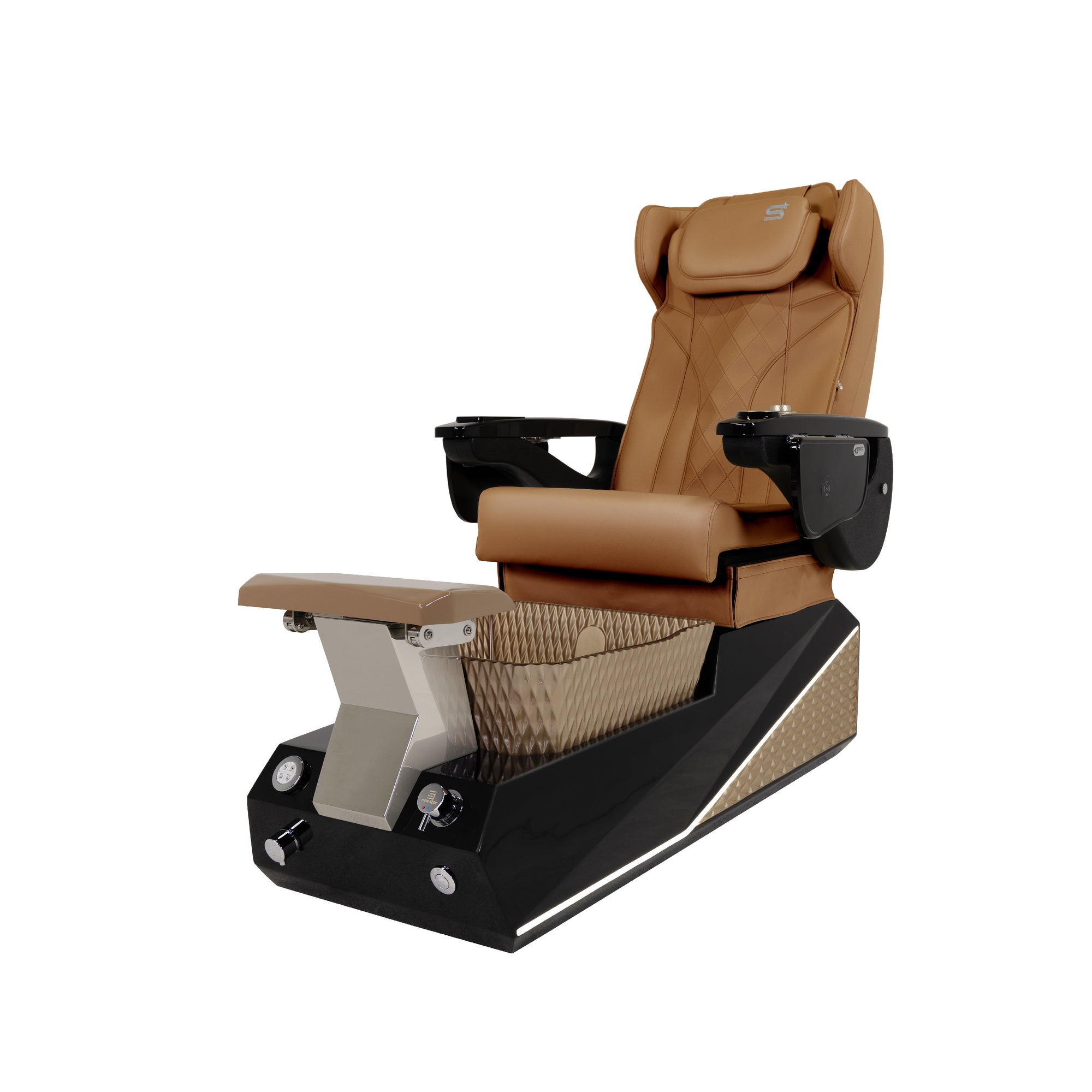 Harmony - Off Black/Gold Tub - New Star Spa &amp; Furniture Corp.