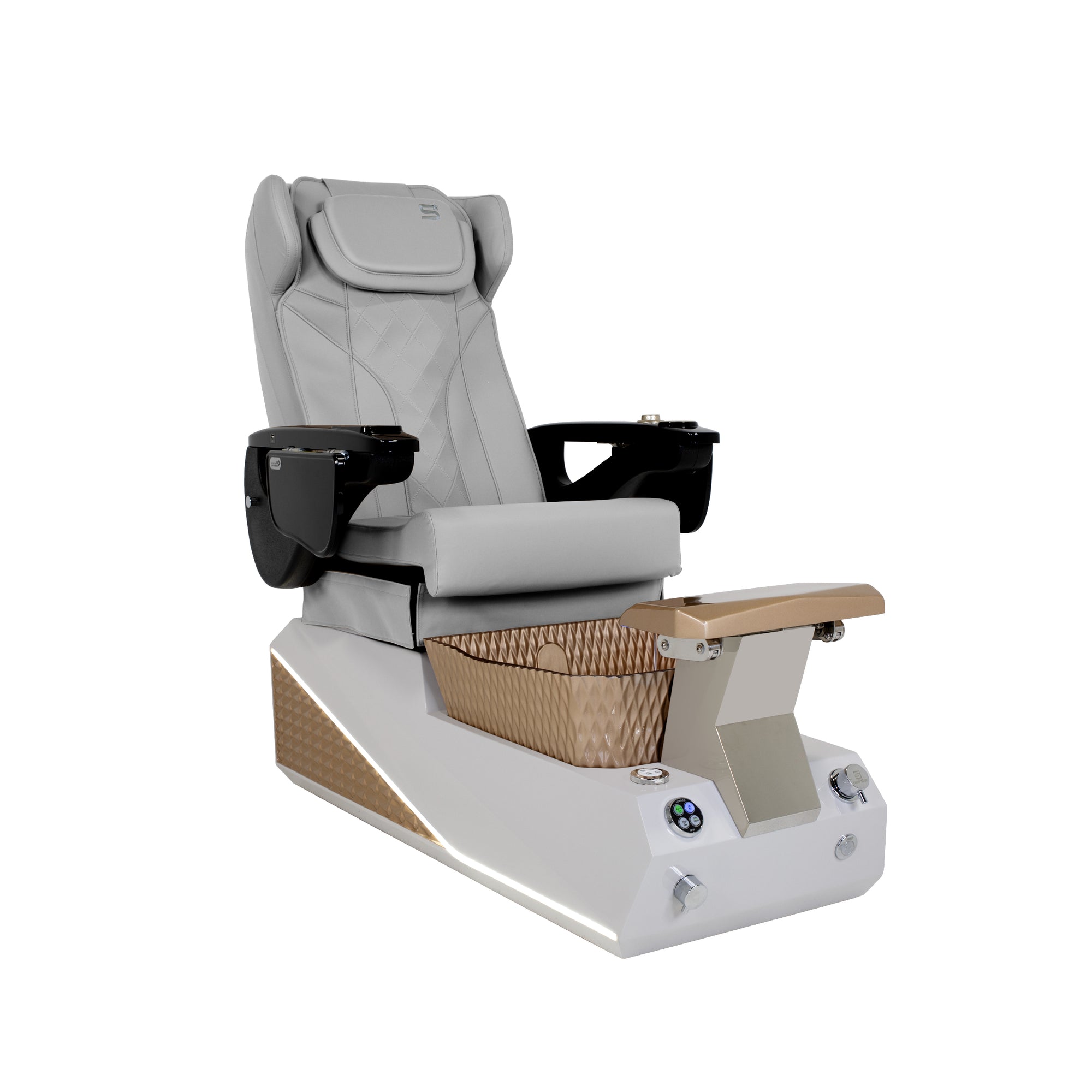 Harmony - White/Gold Tub - New Star Spa &amp; Furniture Corp.
