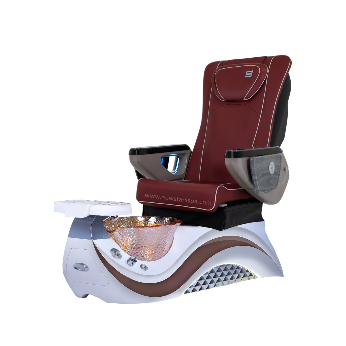 Max Spa - White/Brown Tub - New Star Spa & Furniture Corp.