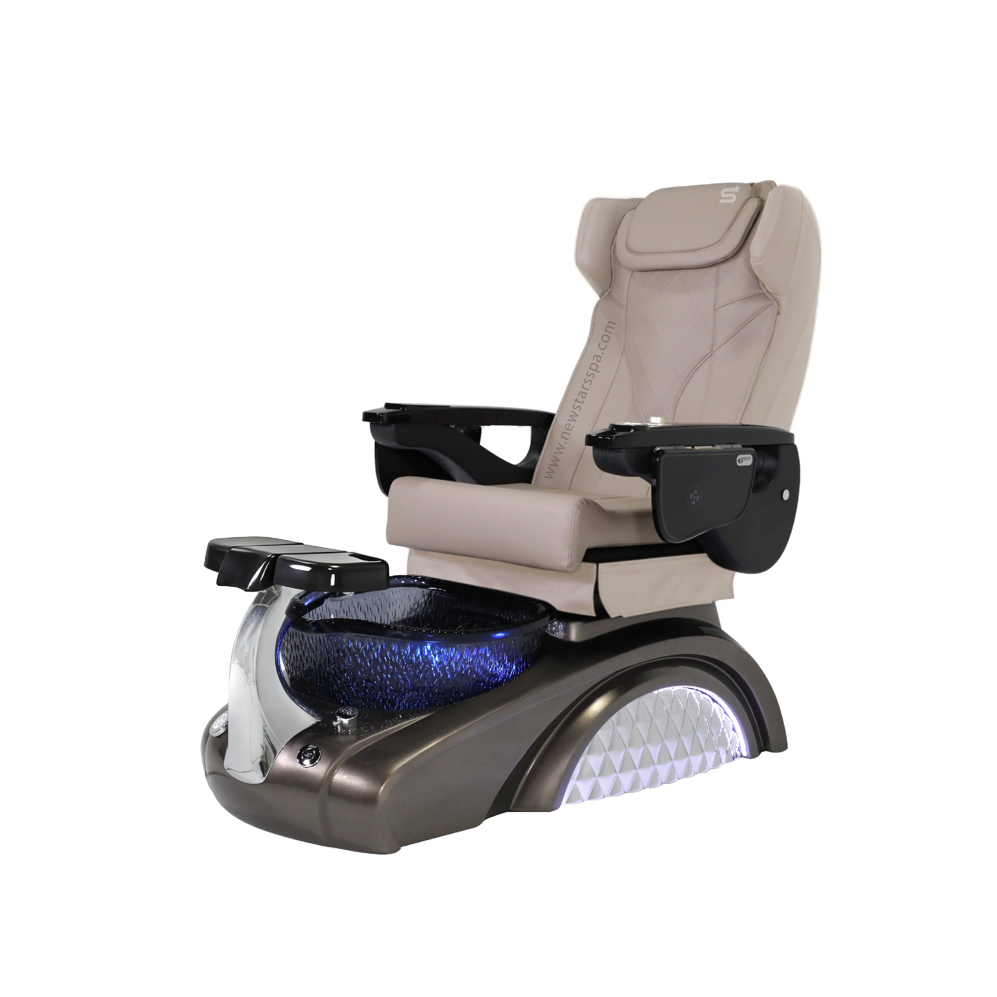 Glory Spa - Metallic Mocha Tub - New Star Spa &amp; Furniture Corp.