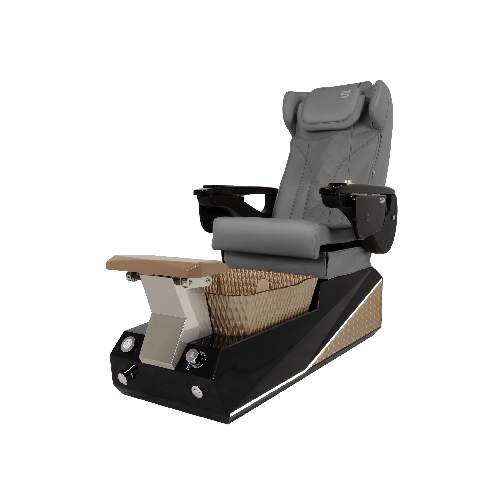 Harmony - Off Black/Gold Tub - New Star Spa &amp; Furniture Corp.