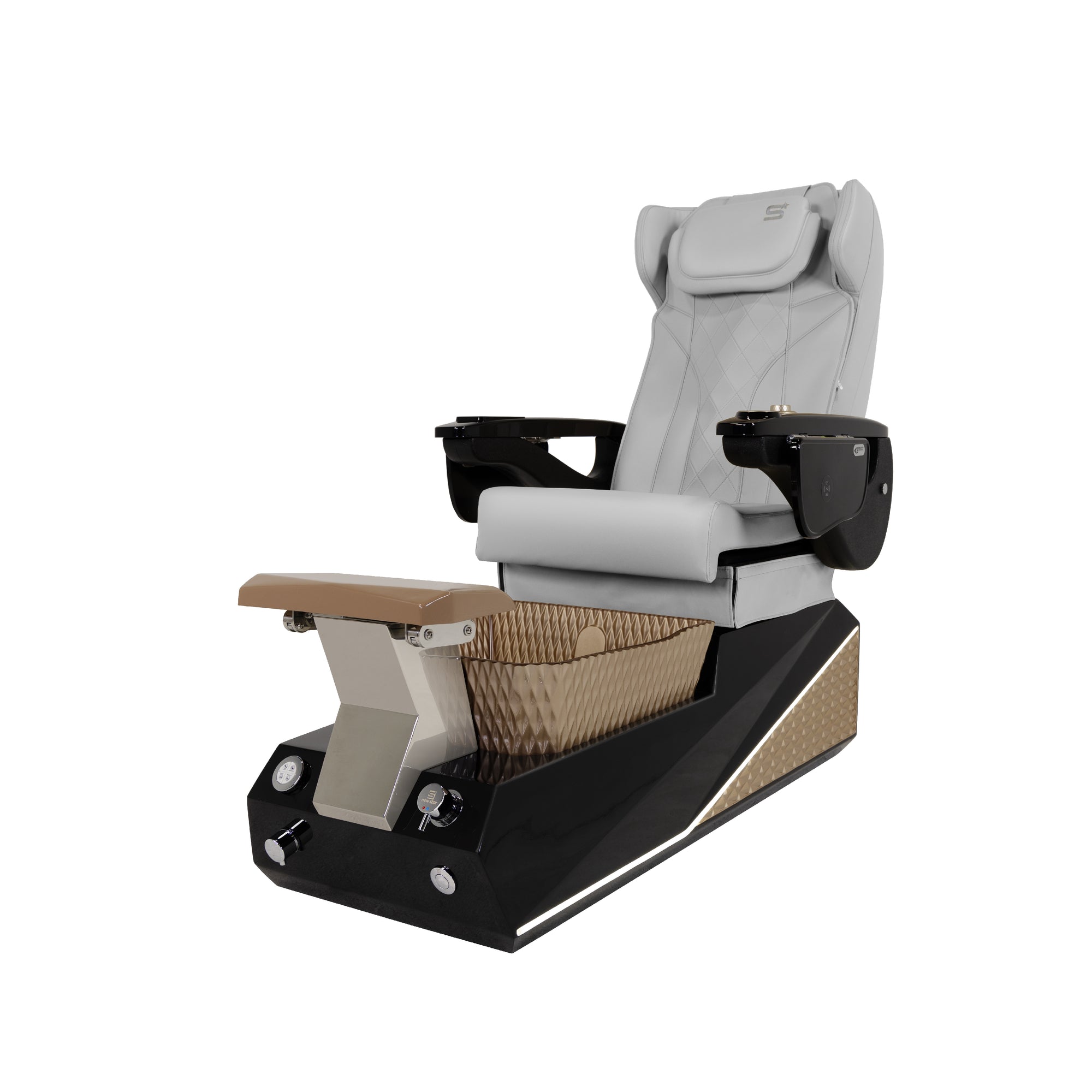 Harmony - Off Black/Gold Tub - New Star Spa &amp; Furniture Corp.