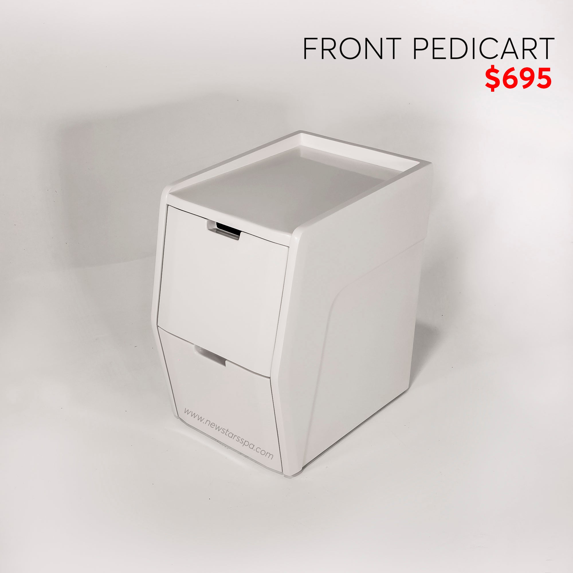 Twin Spa Double-V2 - Off White Tub - New Star Spa &amp; Furniture Corp.