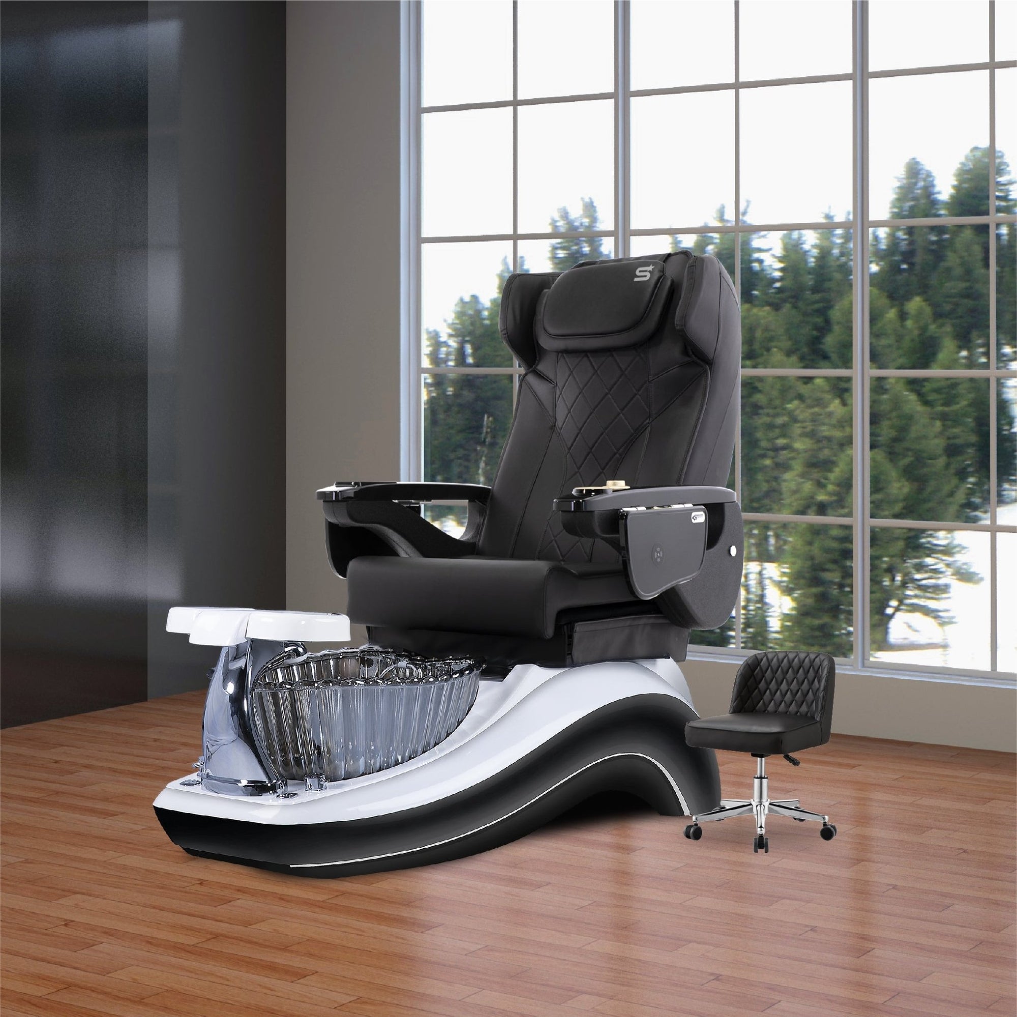 Future Spa - White/Black Tub - New Star Salon Furniture