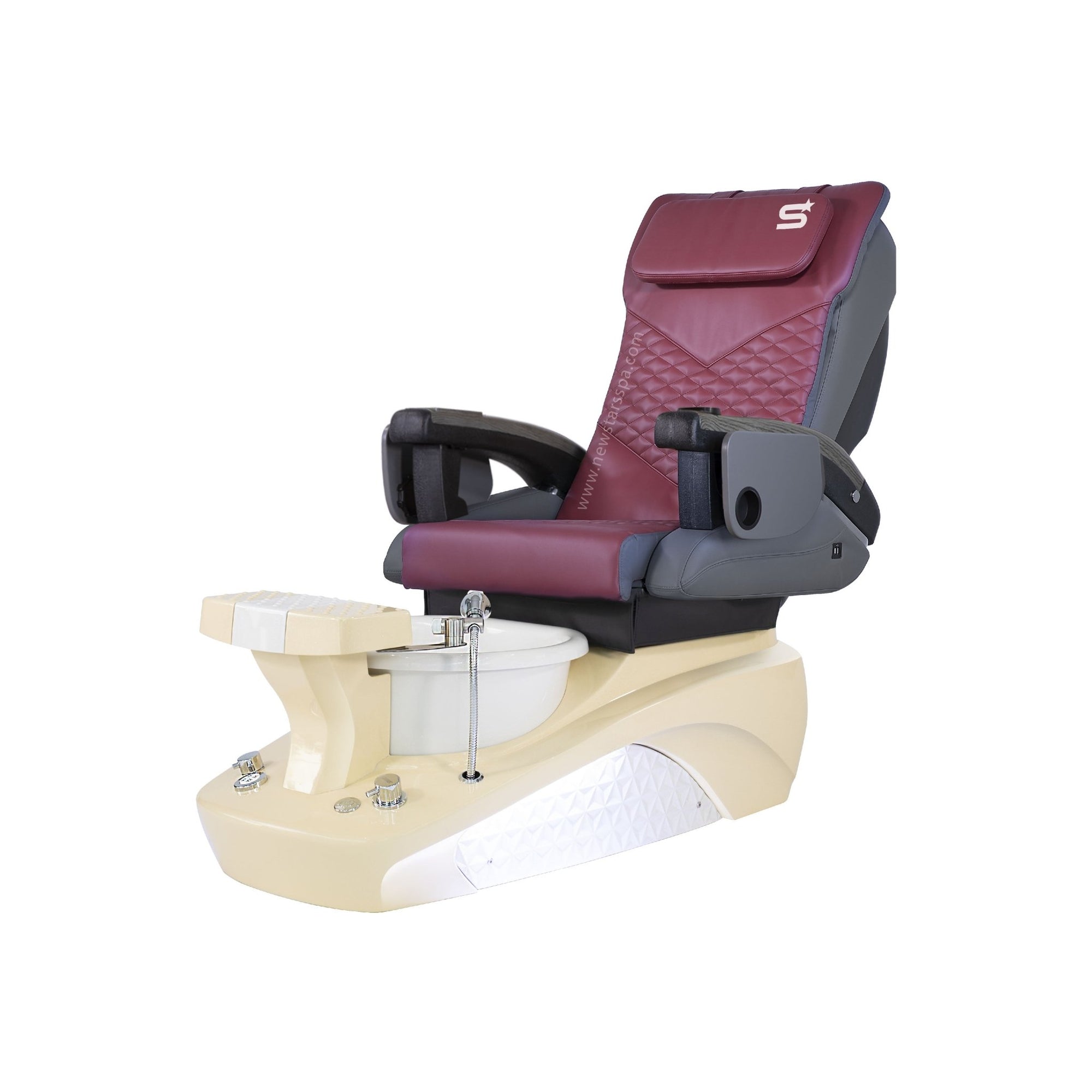 Glow Spa - White/Cream Tub - New Star Salon Furniture