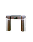 I Nail Table 39 1/4" With Pipe (90) - New Star Salon Furniture