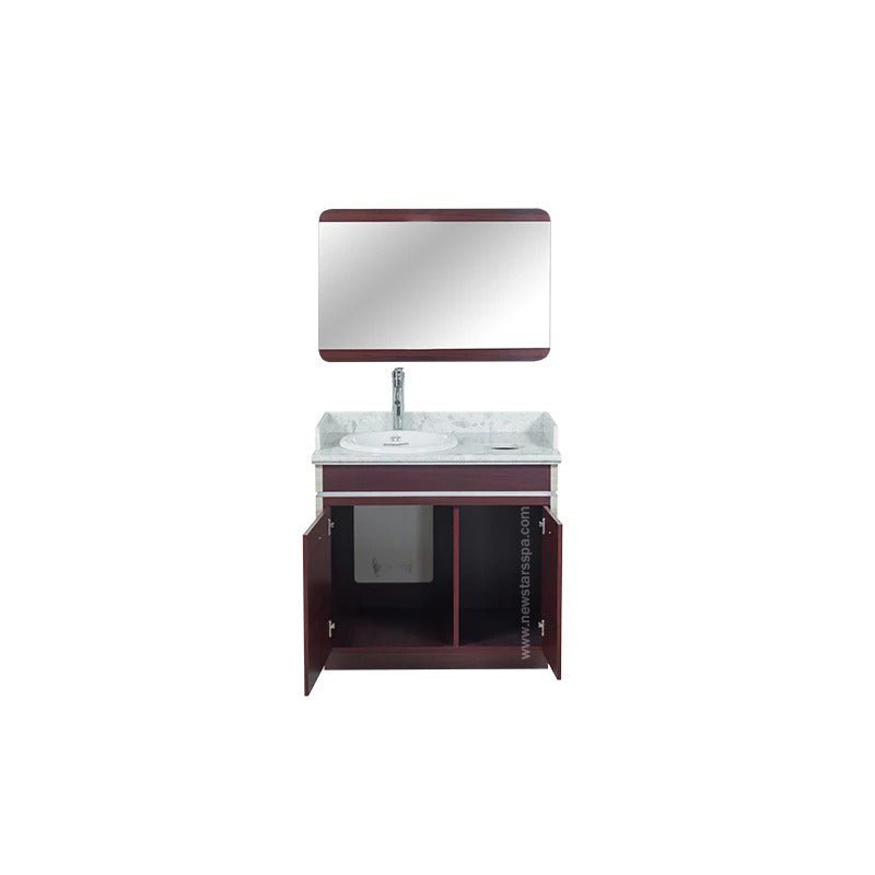 I Single Sink w/Faucet 35" (No Mirror) (90) - New Star Salon Furniture