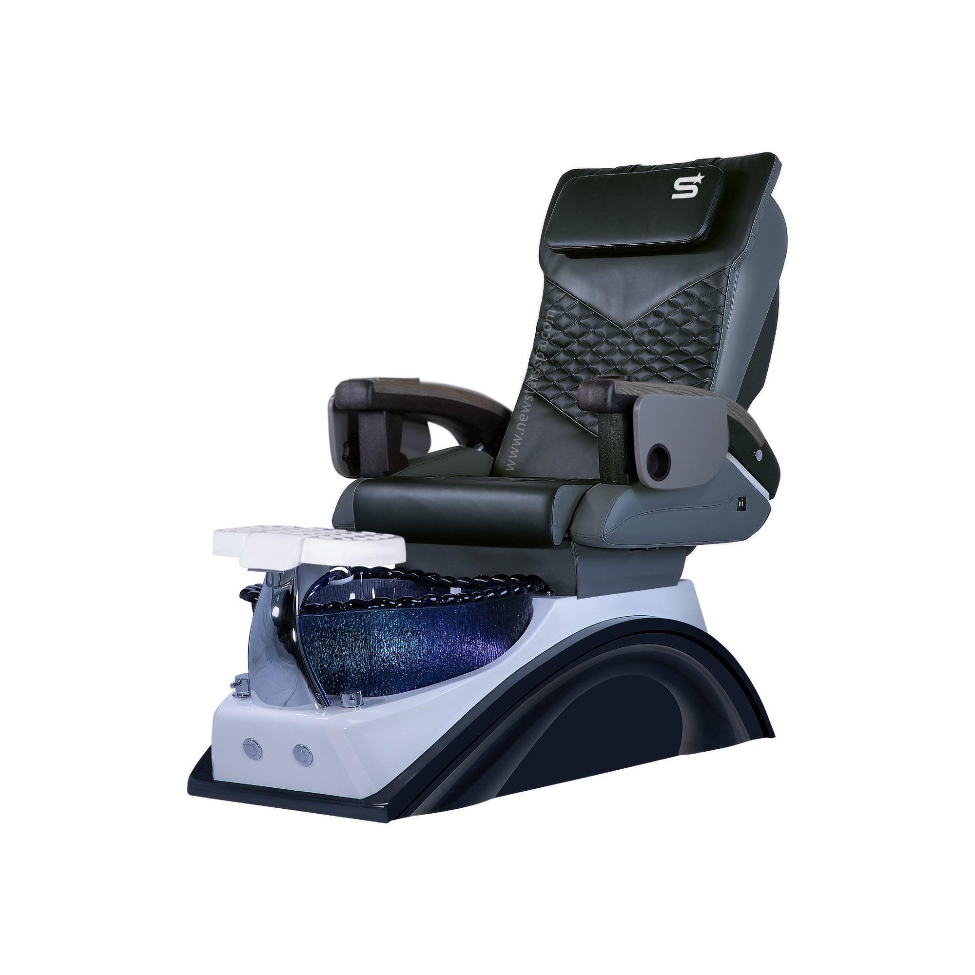 IQ A3 - V2 - Off White/Dark Blue Tub - New Star Salon Furniture