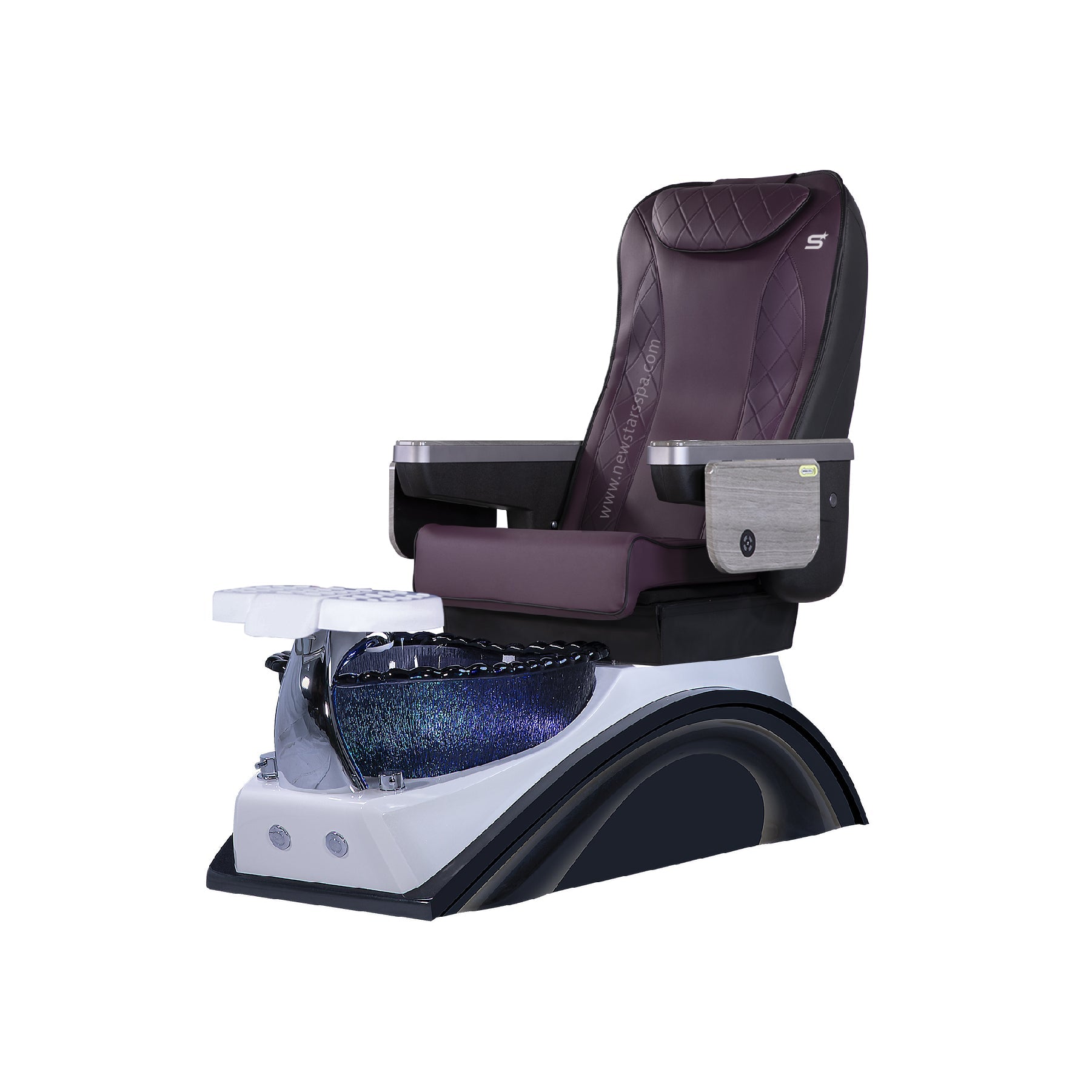 IQ A3 - V2 - Off White/Dark Blue Tub - New Star Salon Furniture