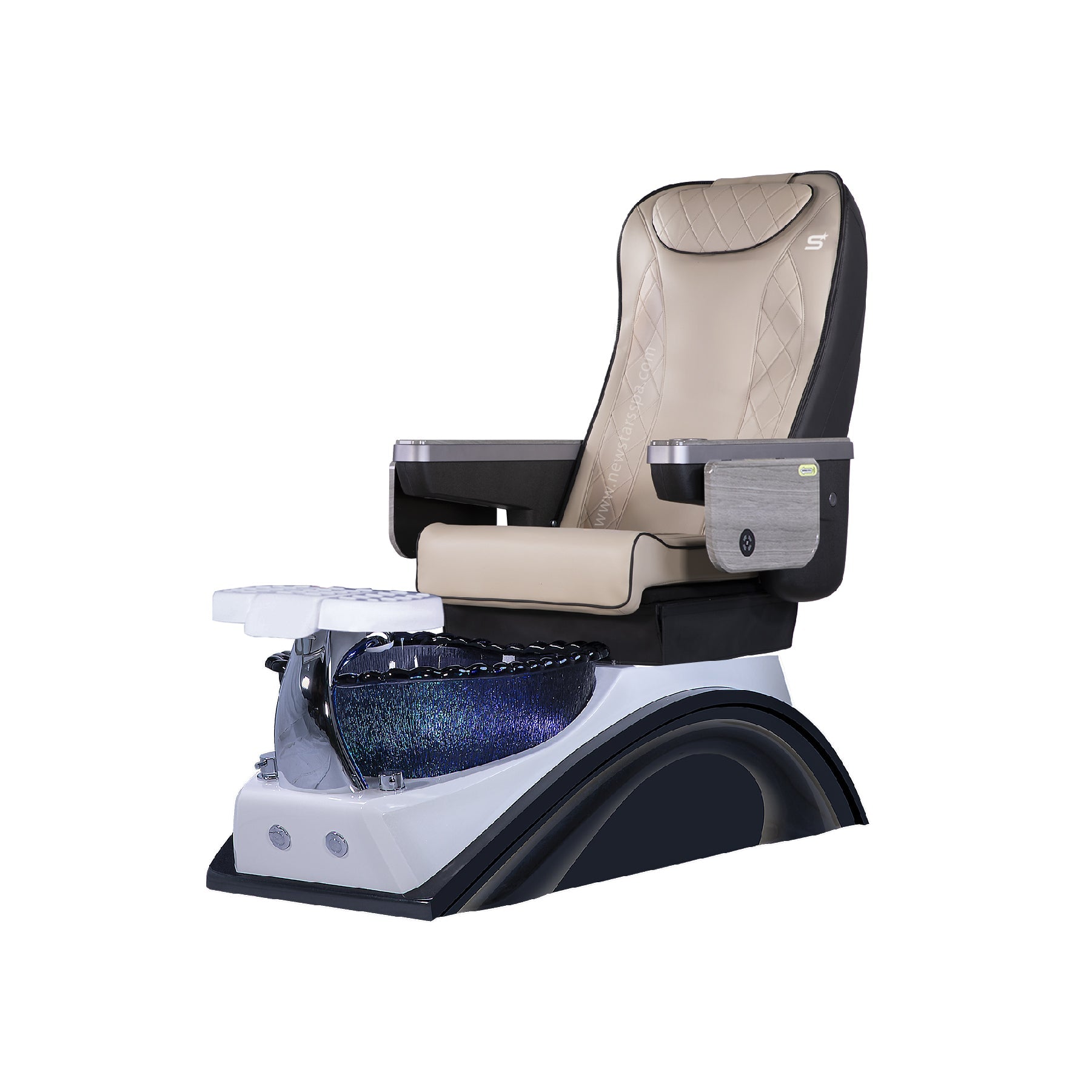 IQ A3 - V2 - Off White/Dark Blue Tub - New Star Salon Furniture