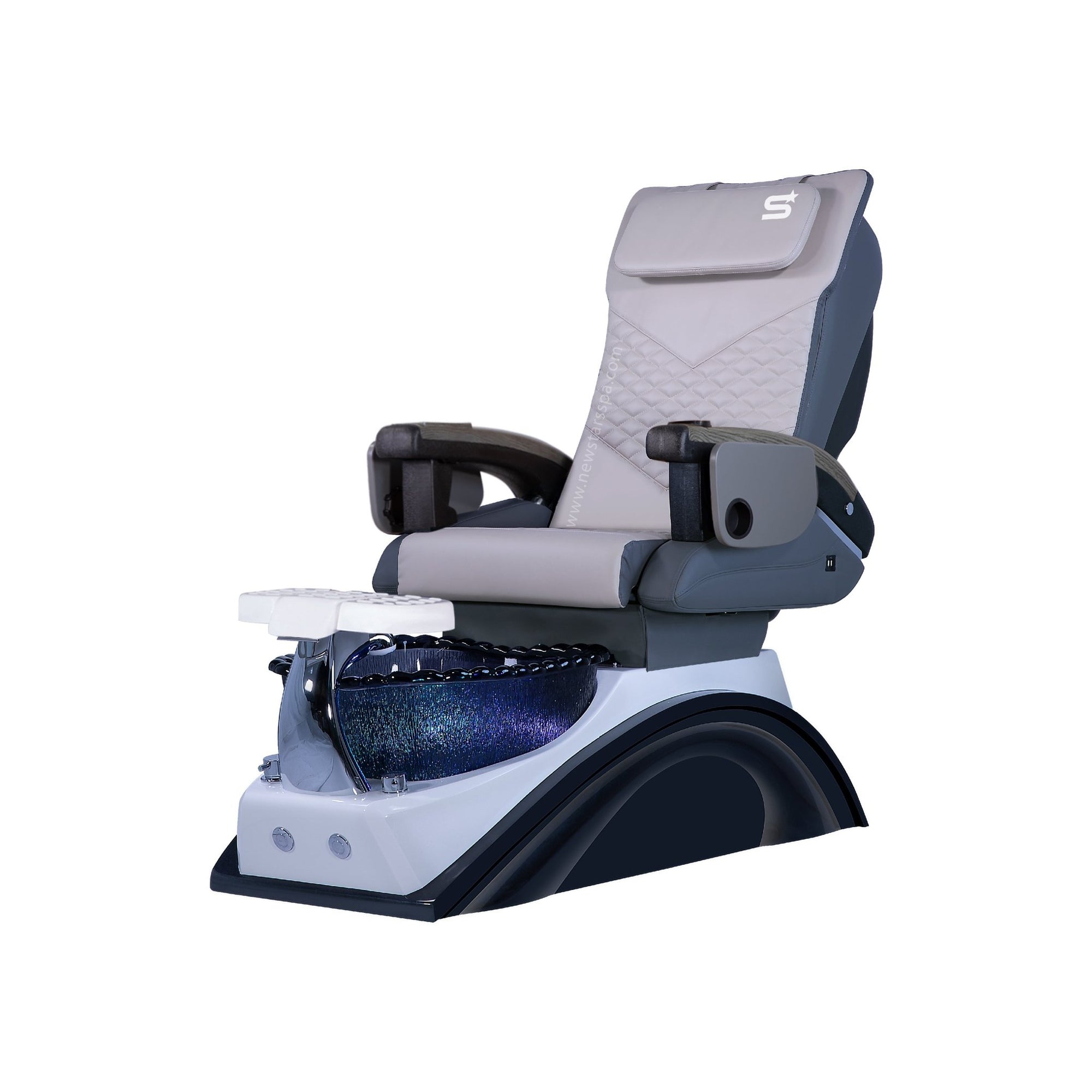 IQ A3 - V2 - Off White/Dark Blue Tub - New Star Salon Furniture