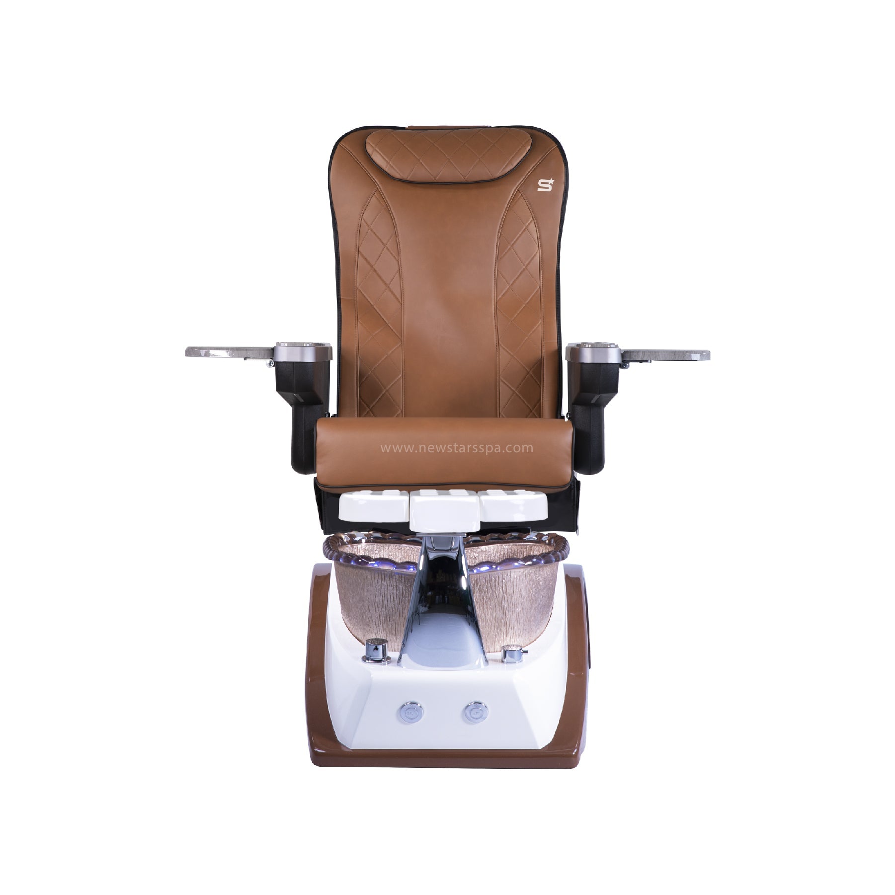 IQ A3 - V2 - Off White/Light Teak Tub - New Star Salon Furniture