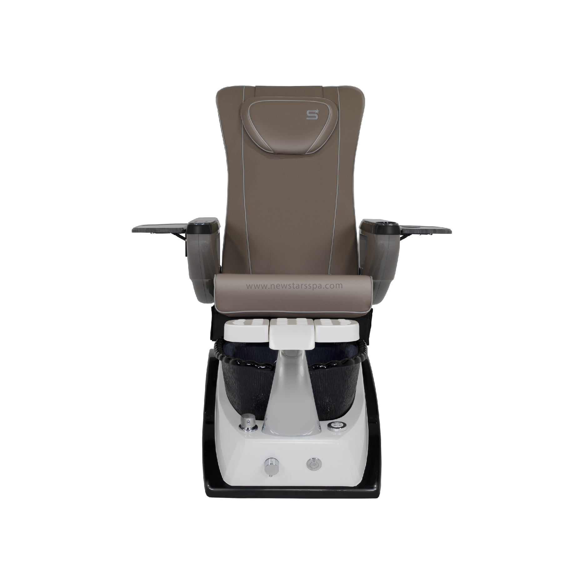 IQ - A3 White/Black Tub - New Star Salon Furniture