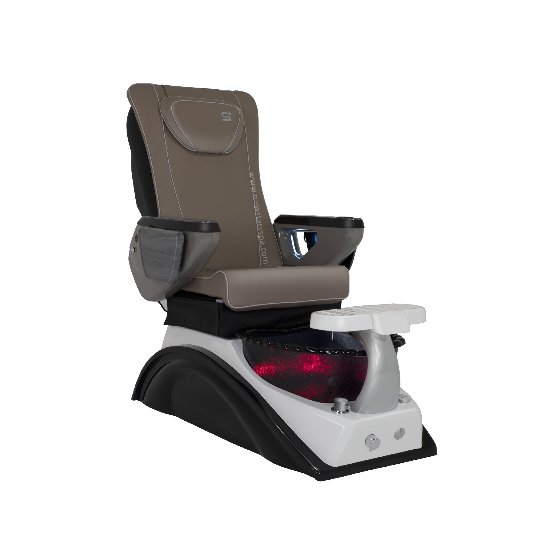 IQ - A3 White/Black Tub - New Star Salon Furniture