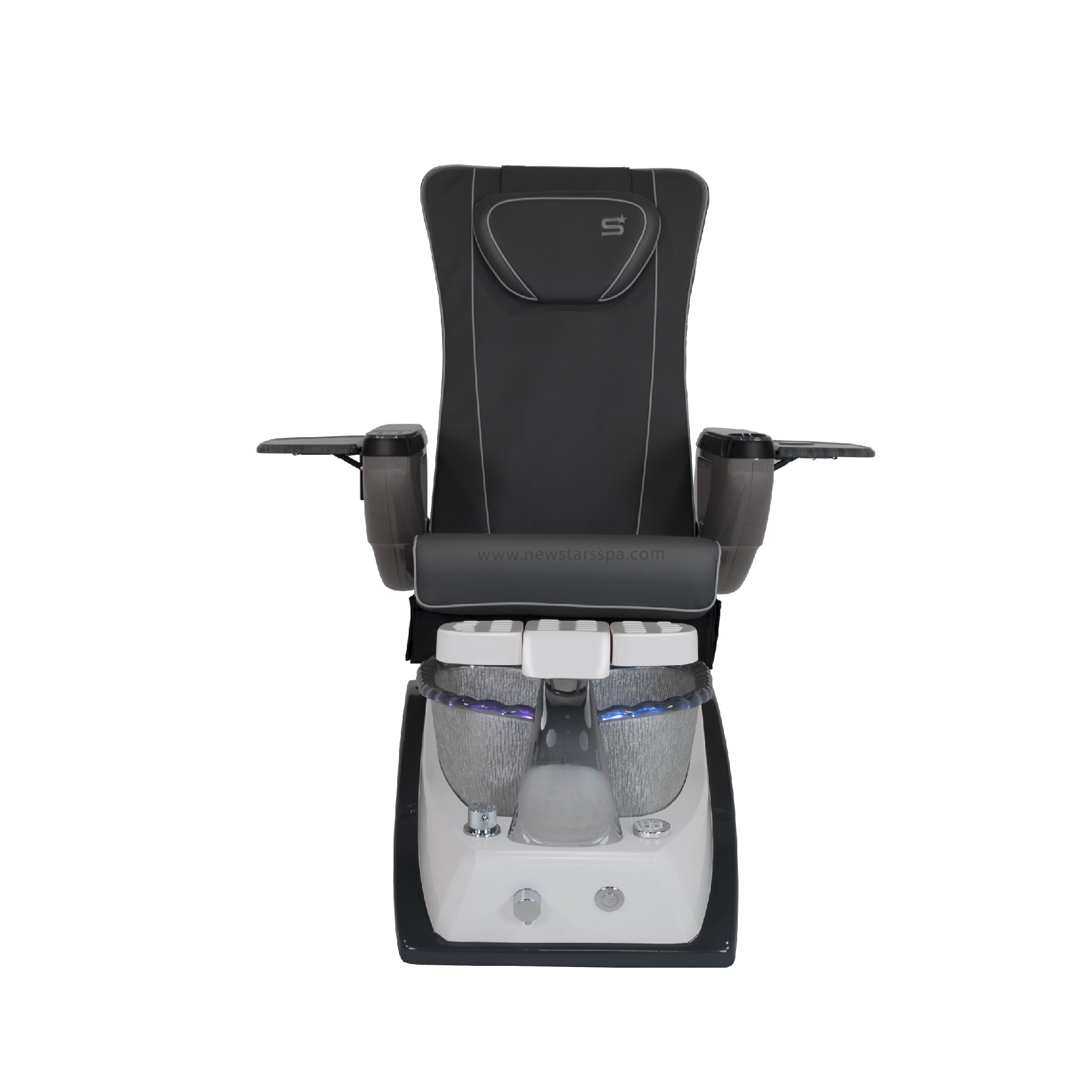 IQ - A3 White/Gray Tub - New Star Salon Furniture
