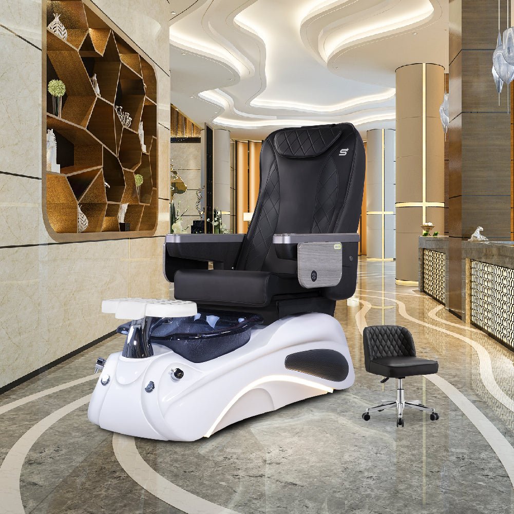 IQ B2 - White Tub - New Star Salon Furniture