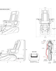 IQ - B8 - Silver Tub - New Star Salon Furniture