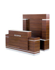"IT" Back Wall w/Polish Rack - New Star Salon Furniture