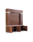 "IT" Back Wall w/Polish Rack - New Star Salon Furniture
