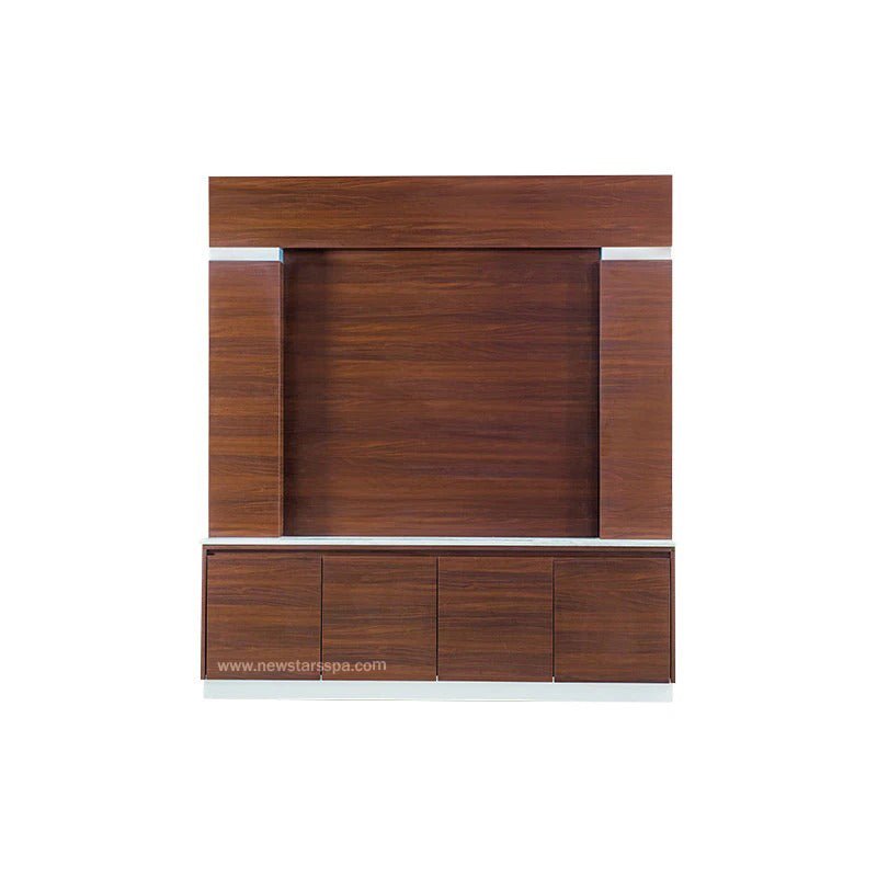"IT" Back Wall w/Polish Rack - New Star Salon Furniture