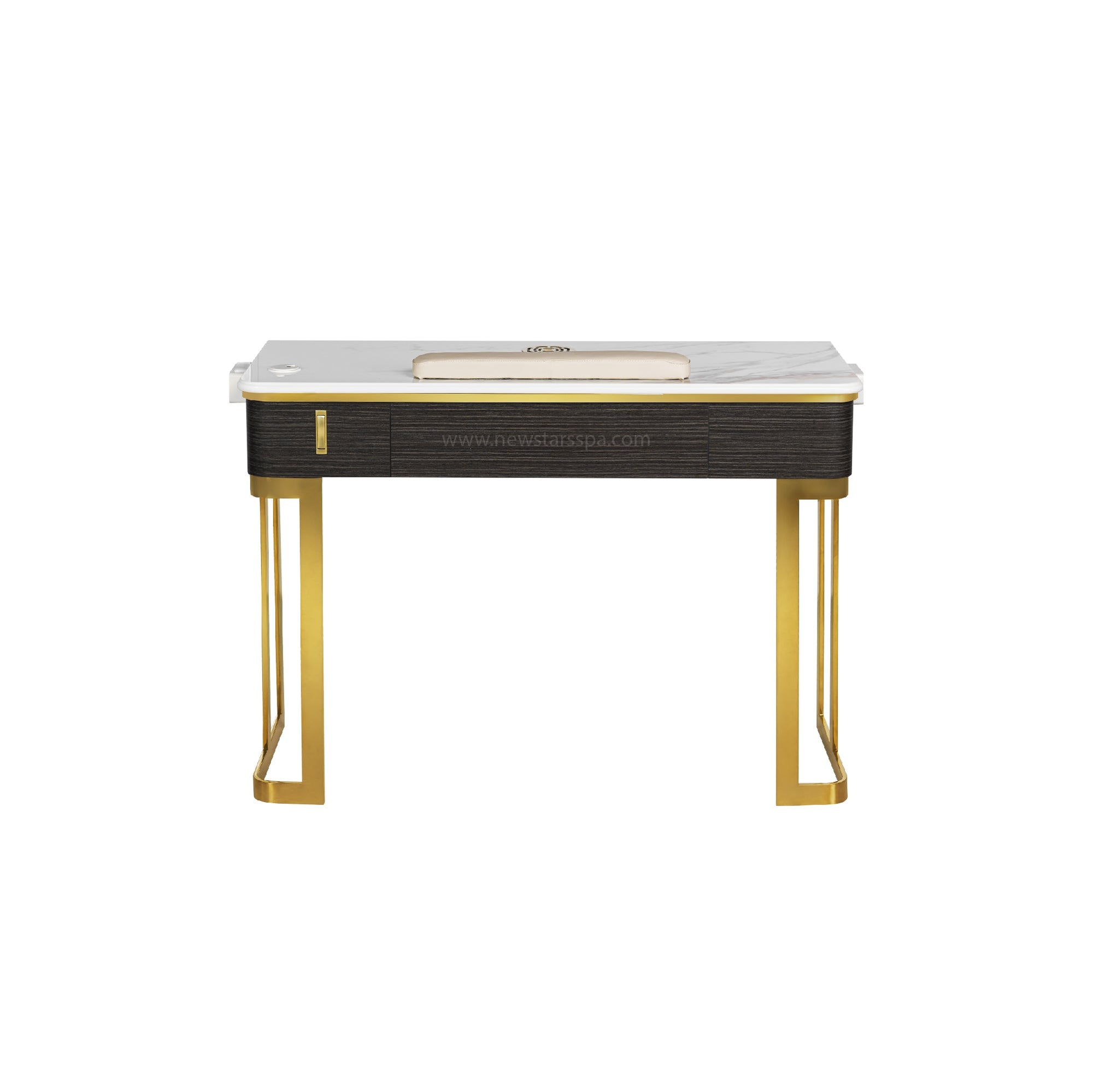 Luna Nail Table - Cabinet Not Include w/Pipe - New Star Salon Furniture