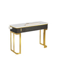Luna Nail Table - Cabinet Not Include w/Pipe - New Star Salon Furniture