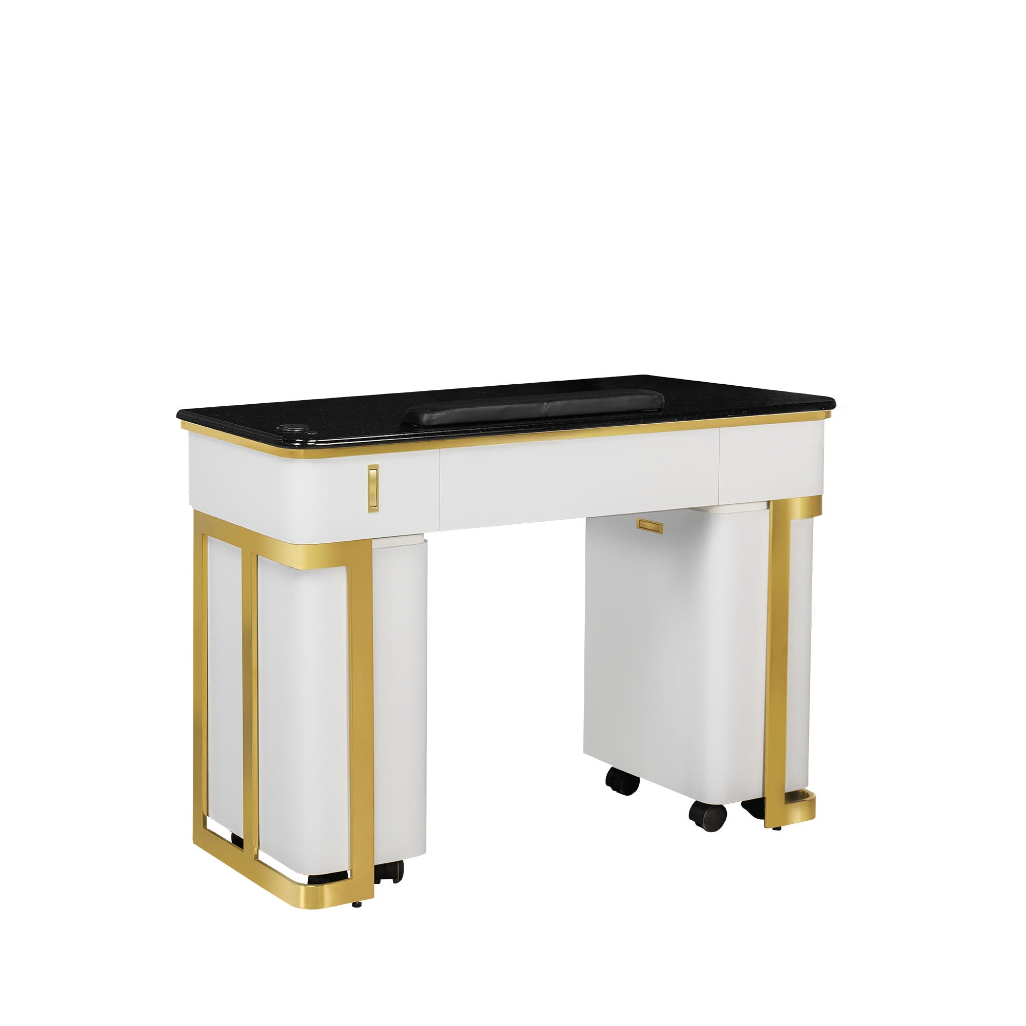 Luna Nail Table - Include 2 Cabinet - New Star Salon Furniture