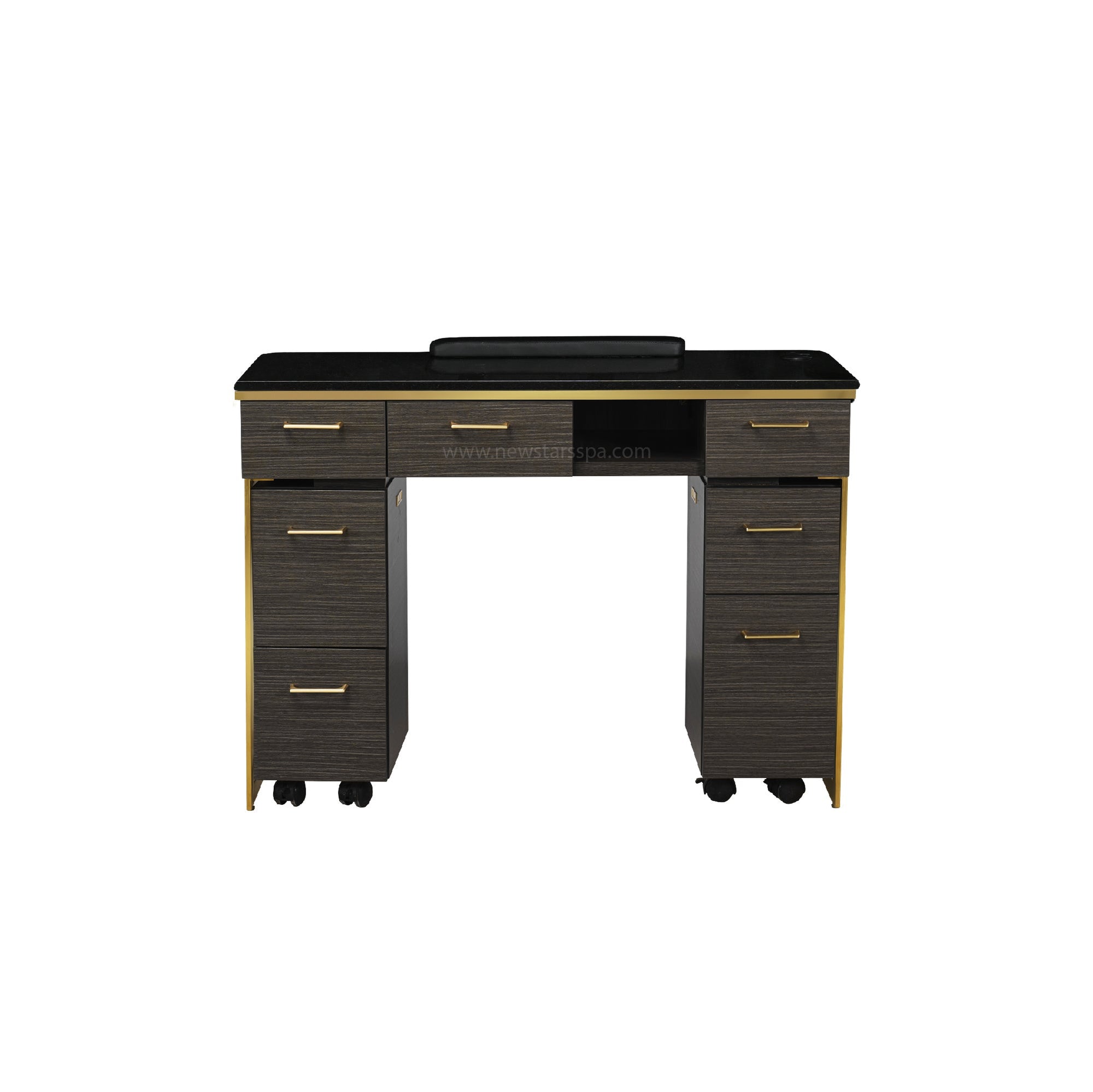 Luna Nail Table - Include 2 Cabinet - New Star Salon Furniture