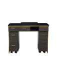 Luna Nail Table - Include 2 Cabinet - New Star Salon Furniture