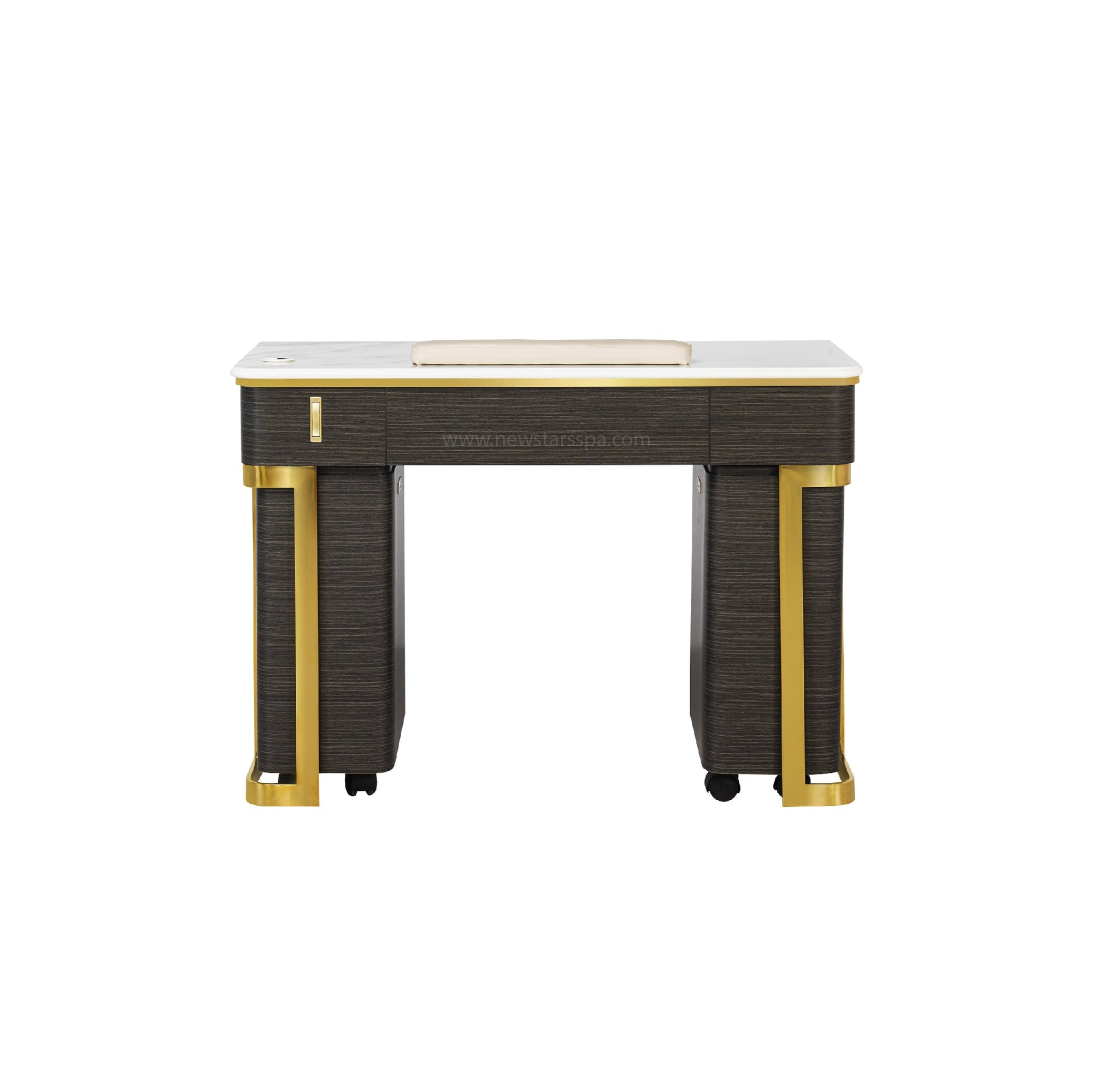 Luna Nail Table - Include 2 Cabinet - New Star Salon Furniture