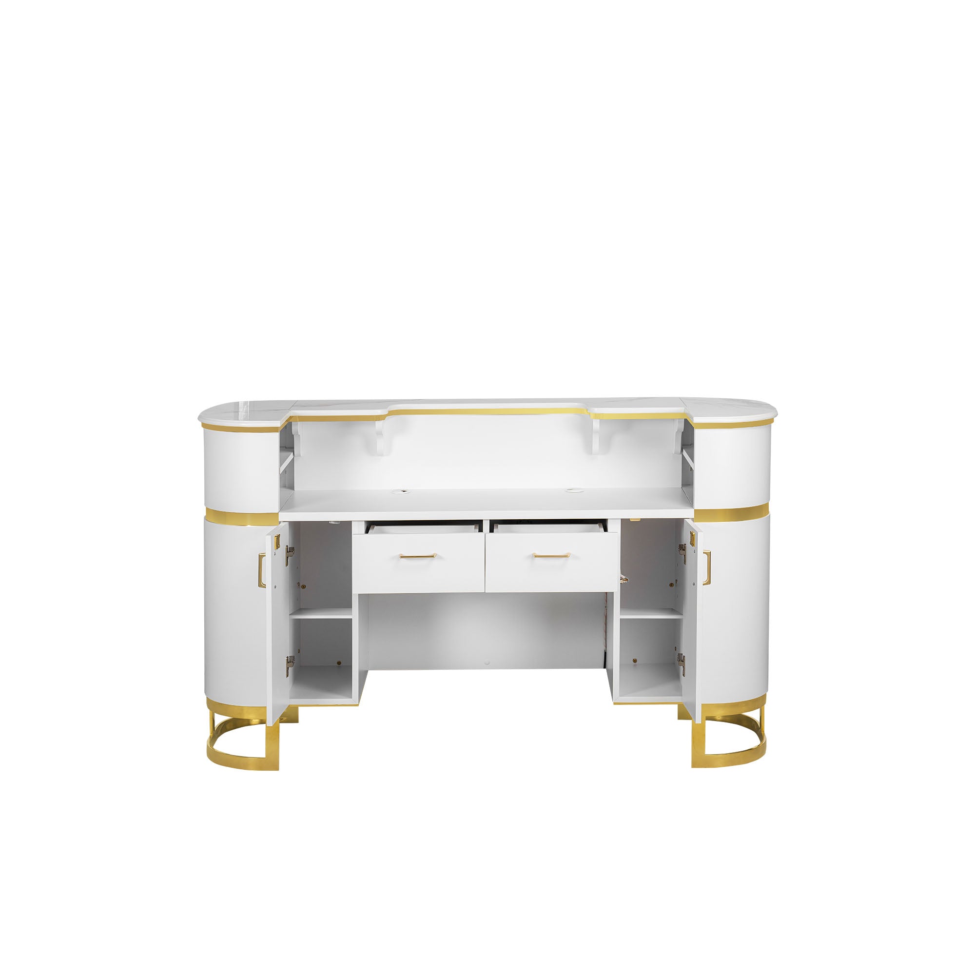Luna Reception - A - L68&quot; - New Star Salon Furniture
