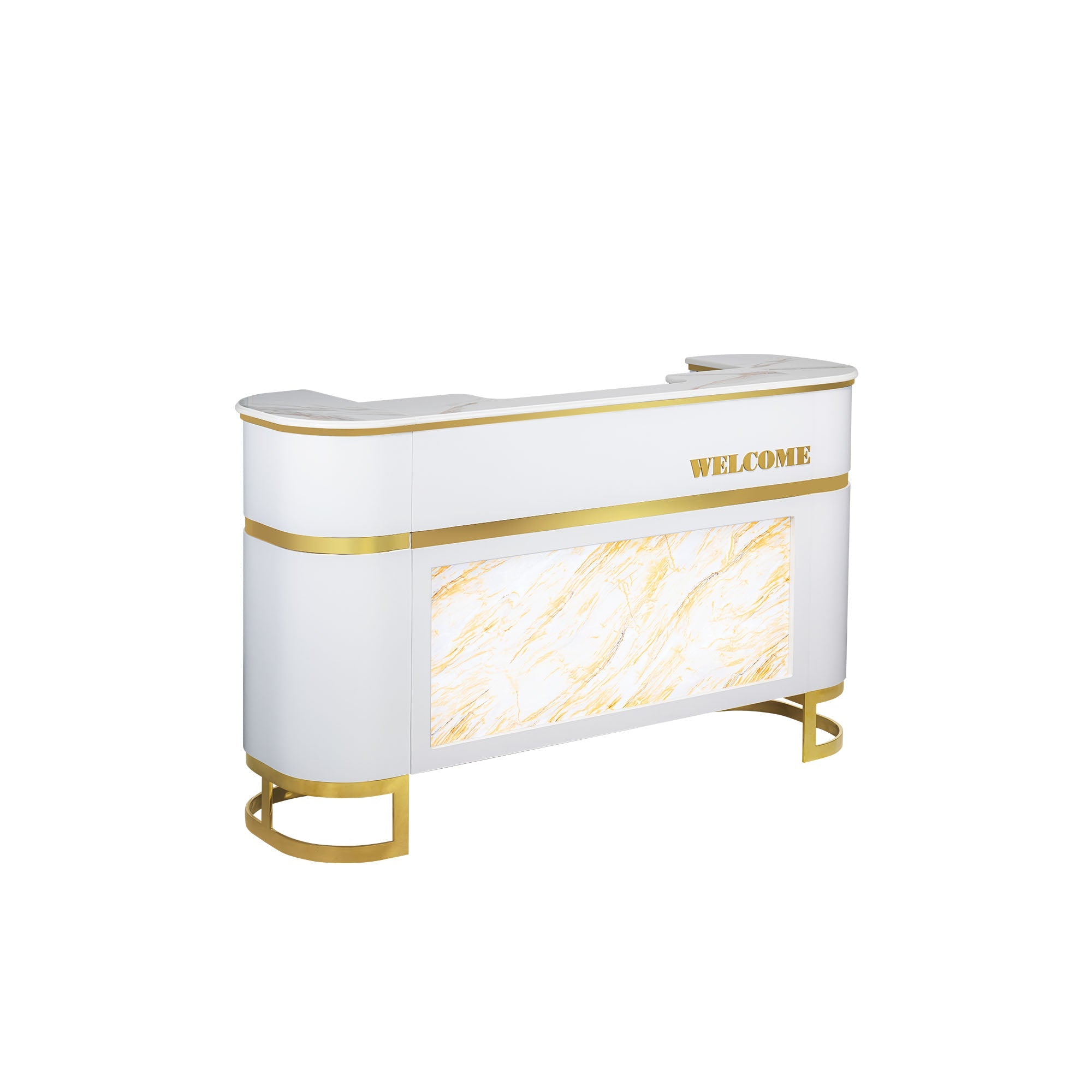 Luna Reception - A - L68" - New Star Salon Furniture