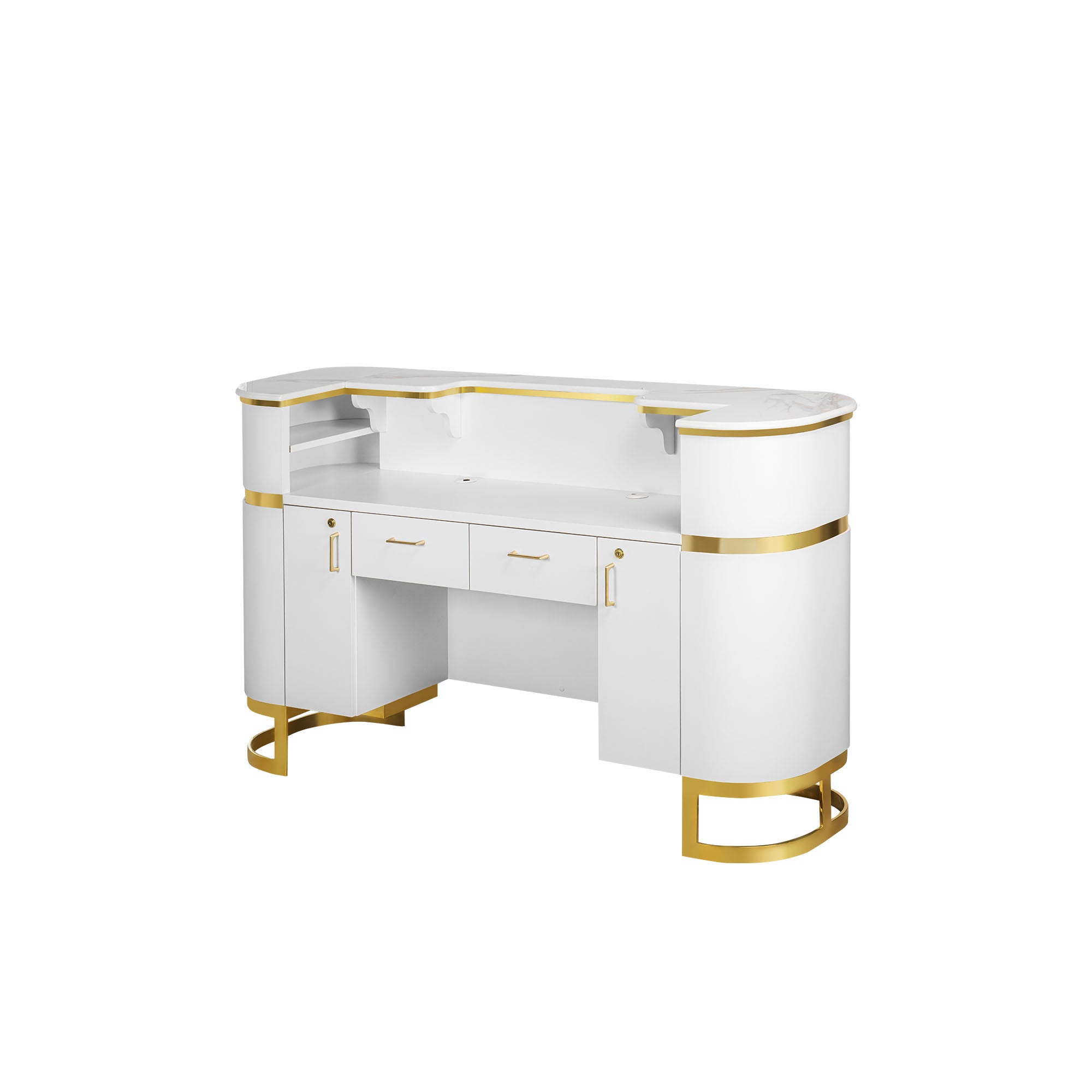 Luna Reception - A - L68" - New Star Salon Furniture