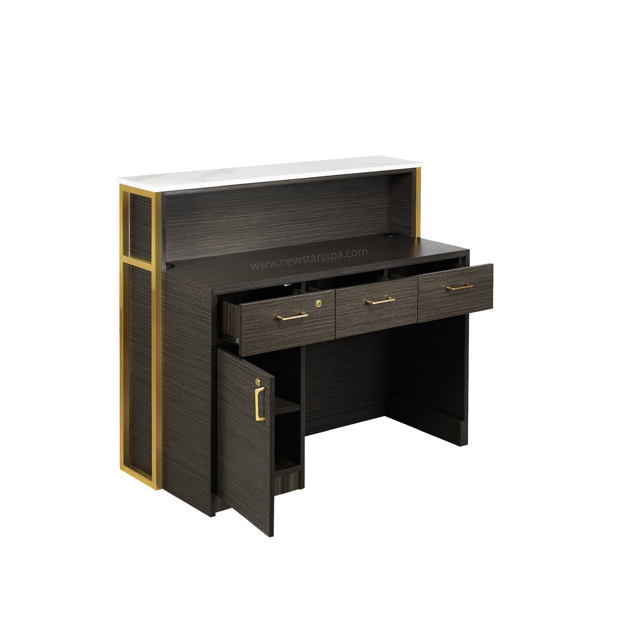 Luna Reception B L48&quot; - New Star Salon Furniture