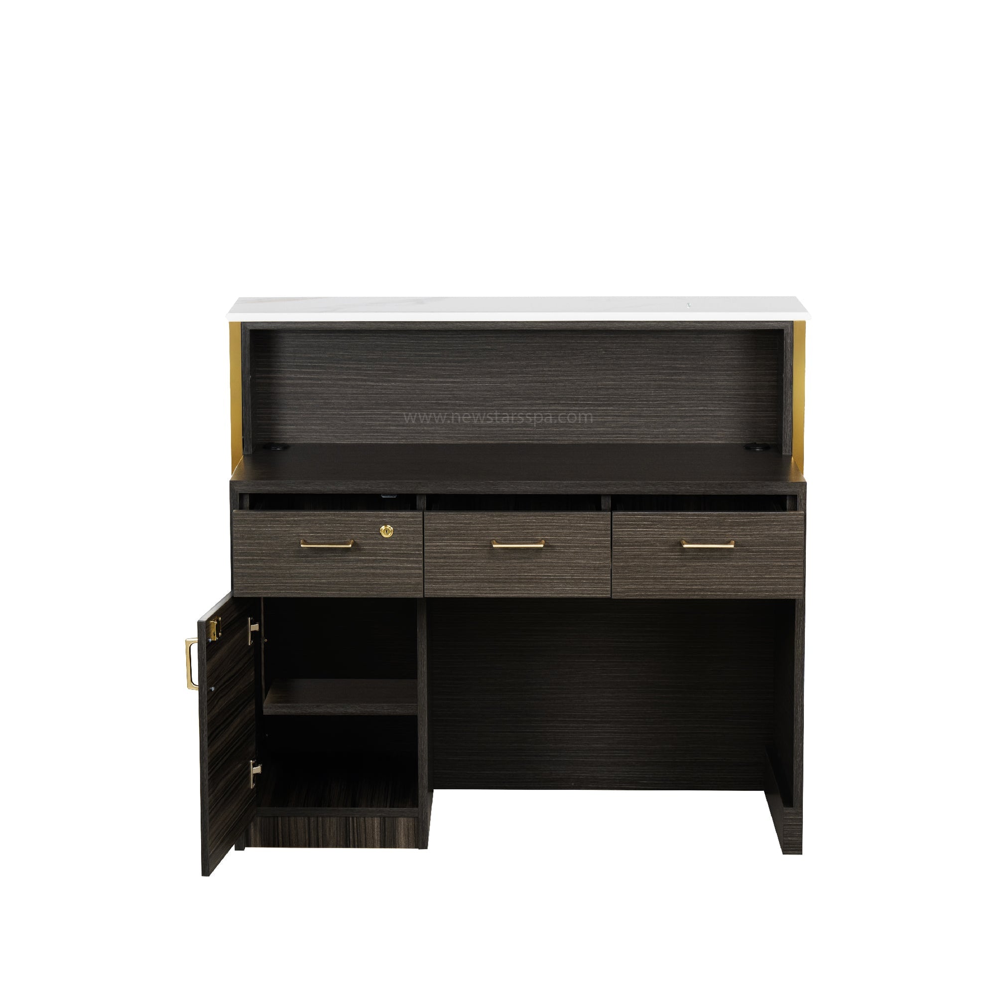 Luna Reception B L48&quot; - New Star Salon Furniture