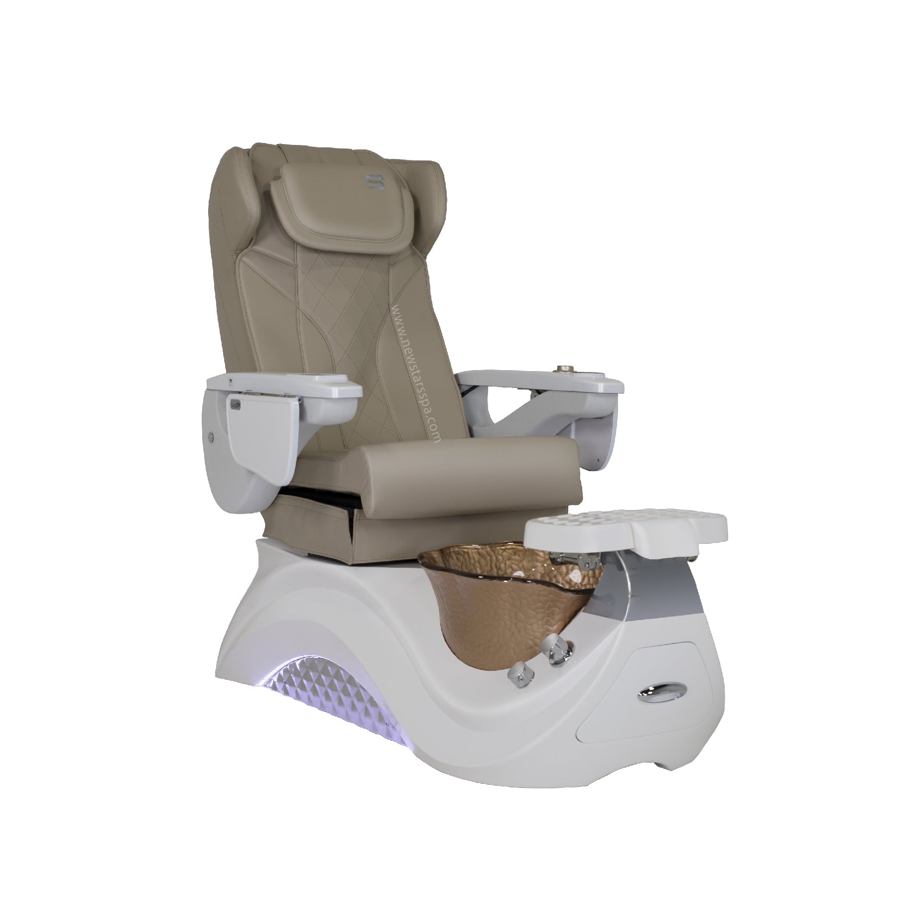 Max Spa - White Tub - New Star Salon Furniture