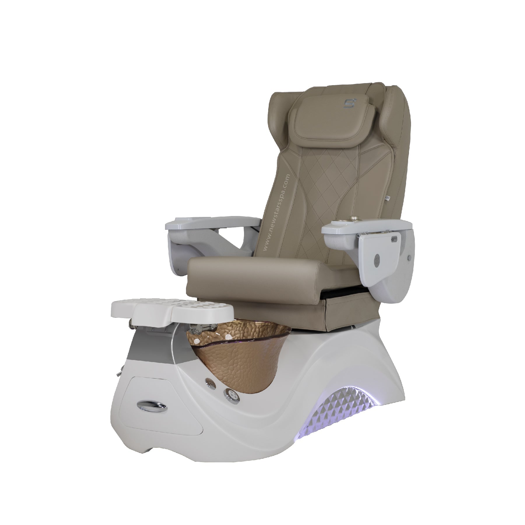 Max Spa - White Tub - New Star Salon Furniture