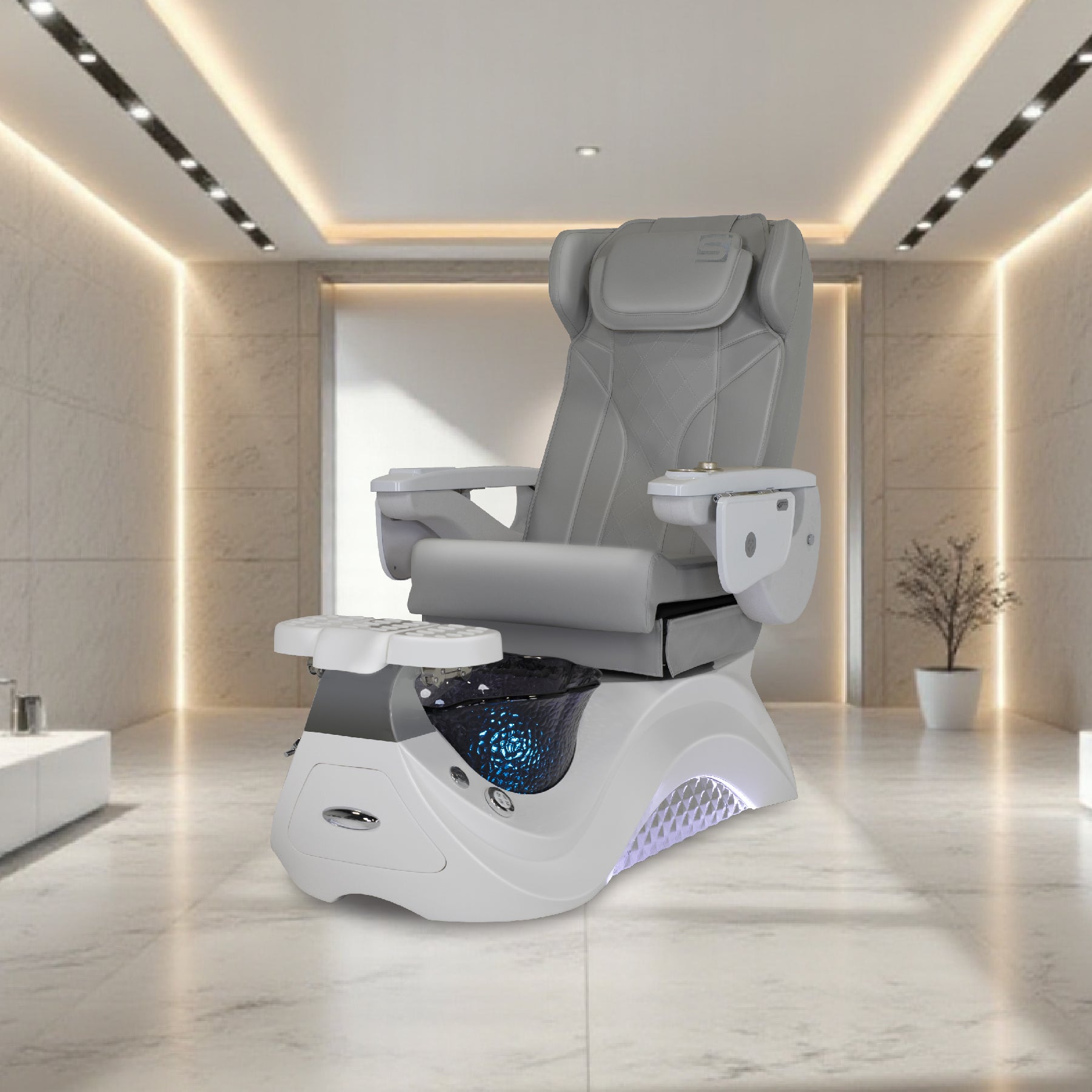 Max Spa - White Tub - New Star Salon Furniture