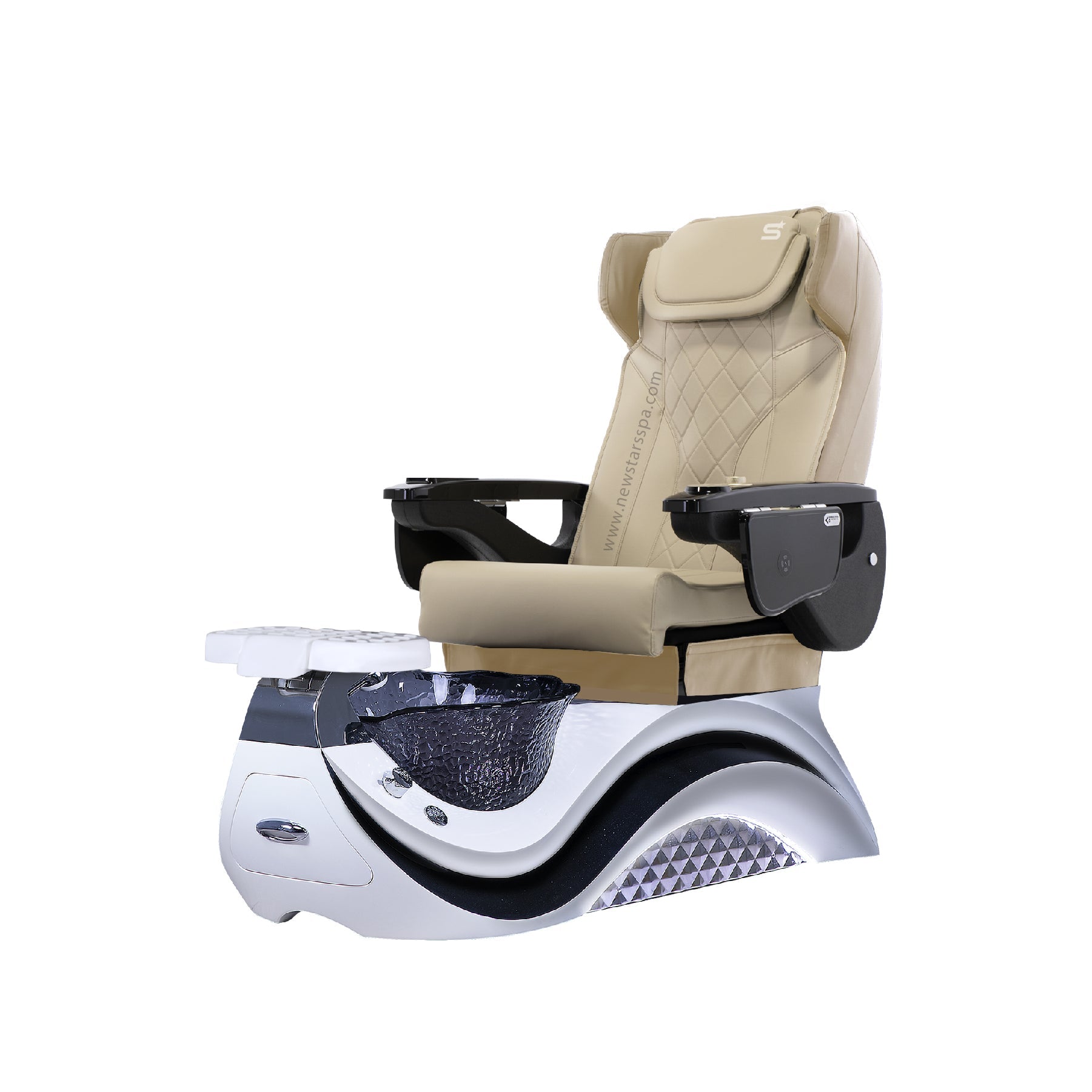 Max Spa - White/Black Tub - New Star Salon Furniture